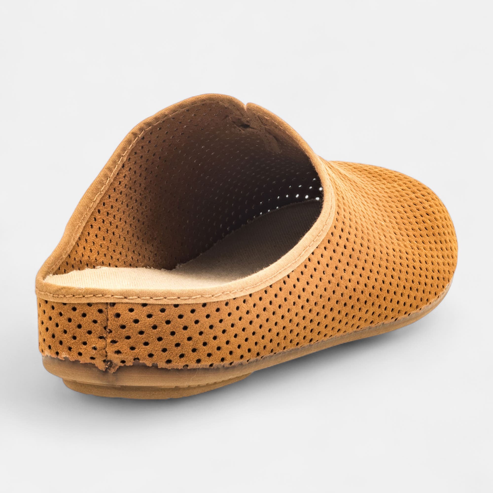 Pantoufles mules Homme camel
