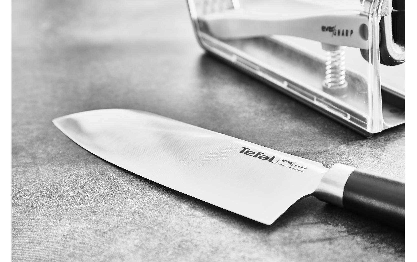 Santokumesser Ever Sharp 16.5 cm, SchwarzKochmesser und Schärfer