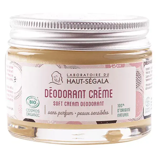 Haut-Ségala Desodorante Creme Orgânico Sem Aroma 50g