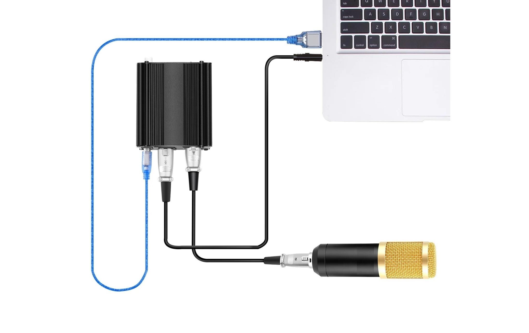 DI-Box VDX10Zuverlässiges, universelles 48-V-Phantomnetzteil