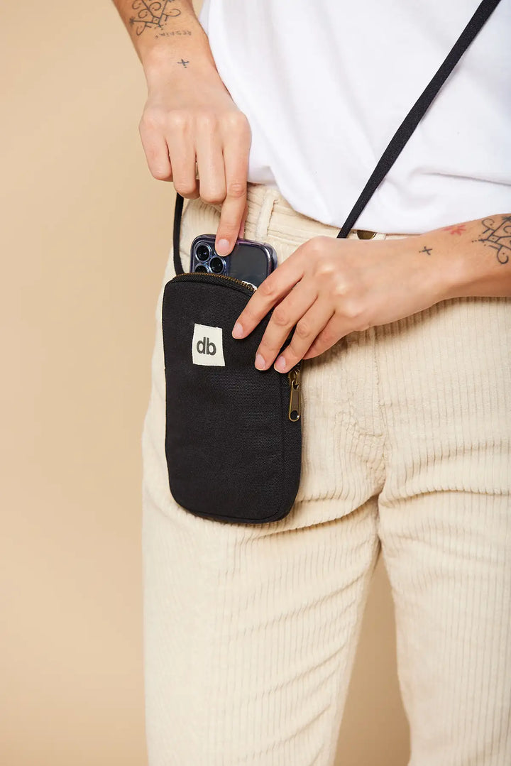 Pochette téléphone Bill Noir