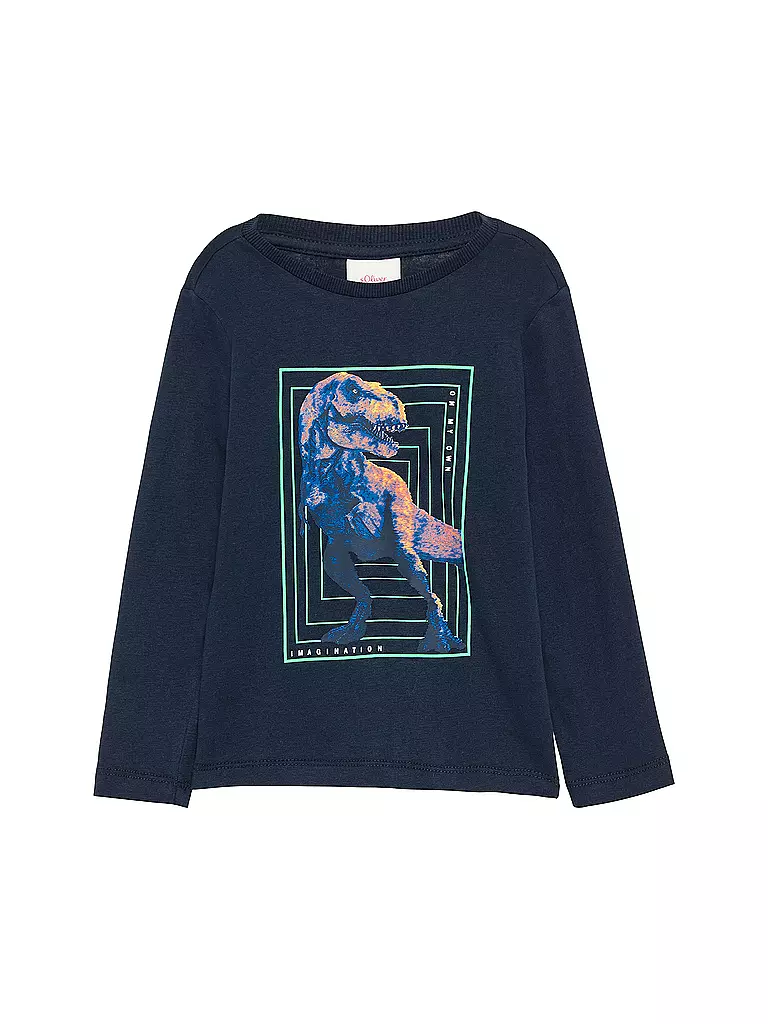 S.OLIVER Jungen Langarmshirt dunkelblau