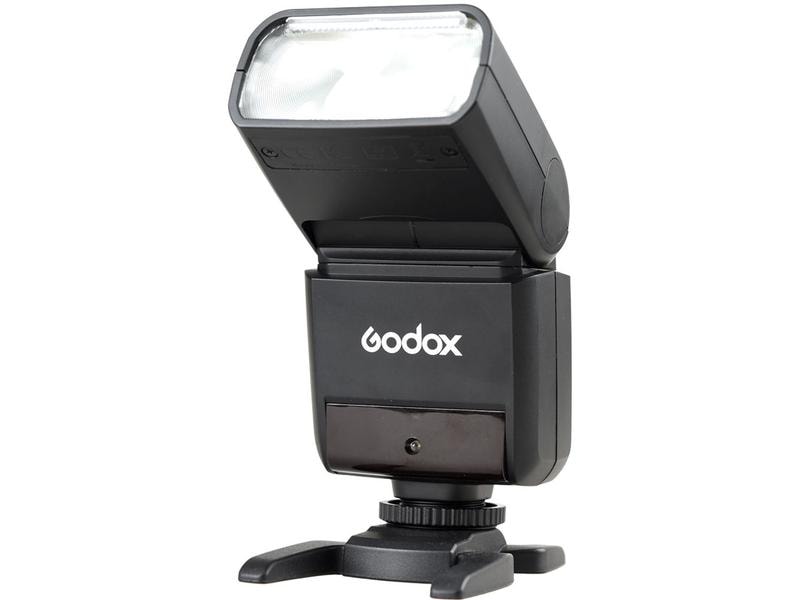 Godox Blitzgerät TT350N Blitzgerät, welches sich mit Batterien oder Akku betreiben lässt