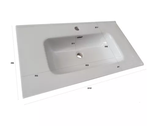 Ensemble salle de bain 4 pièces NETTUNO chêne miel
