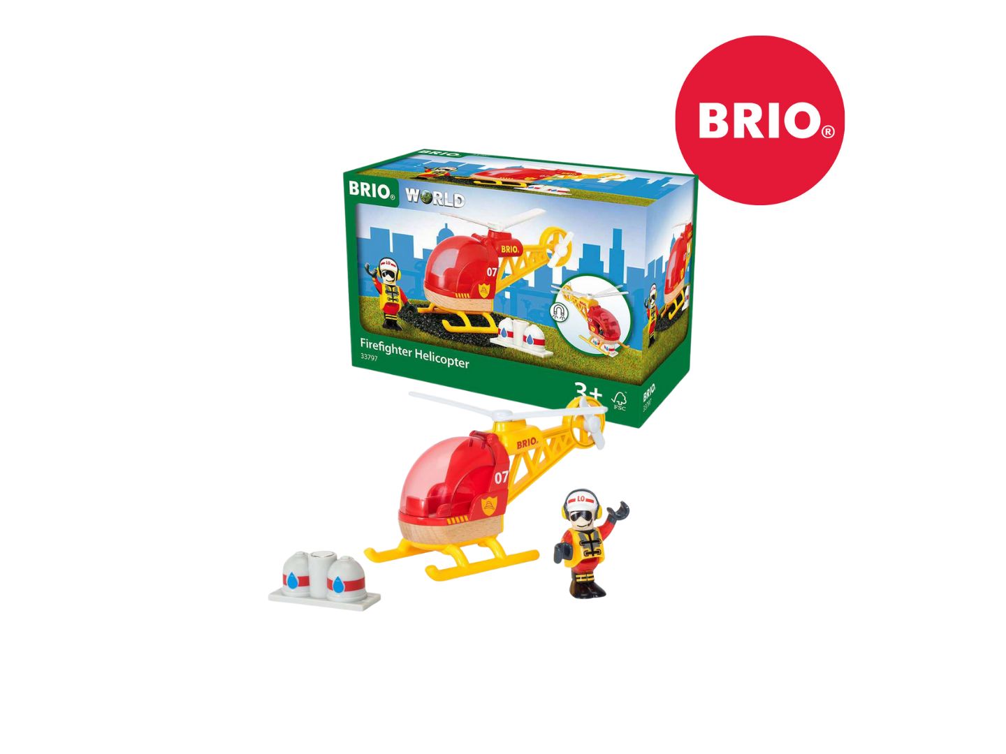 BRIO - Feuerwehr Hubschrauber
