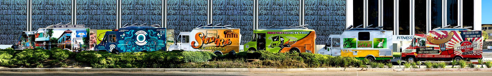 Los Angeles, Wilshire Boulevard #2 by Larry Yust - Limited Edition. Edition of: 150. Signed.