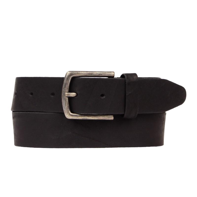 Legend Leren Riem 40715 Zwart
