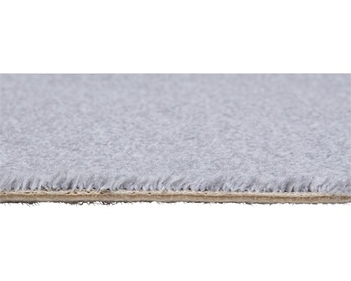 Velours tapijt Catania grijs 400 cm breed (per meter verkocht)