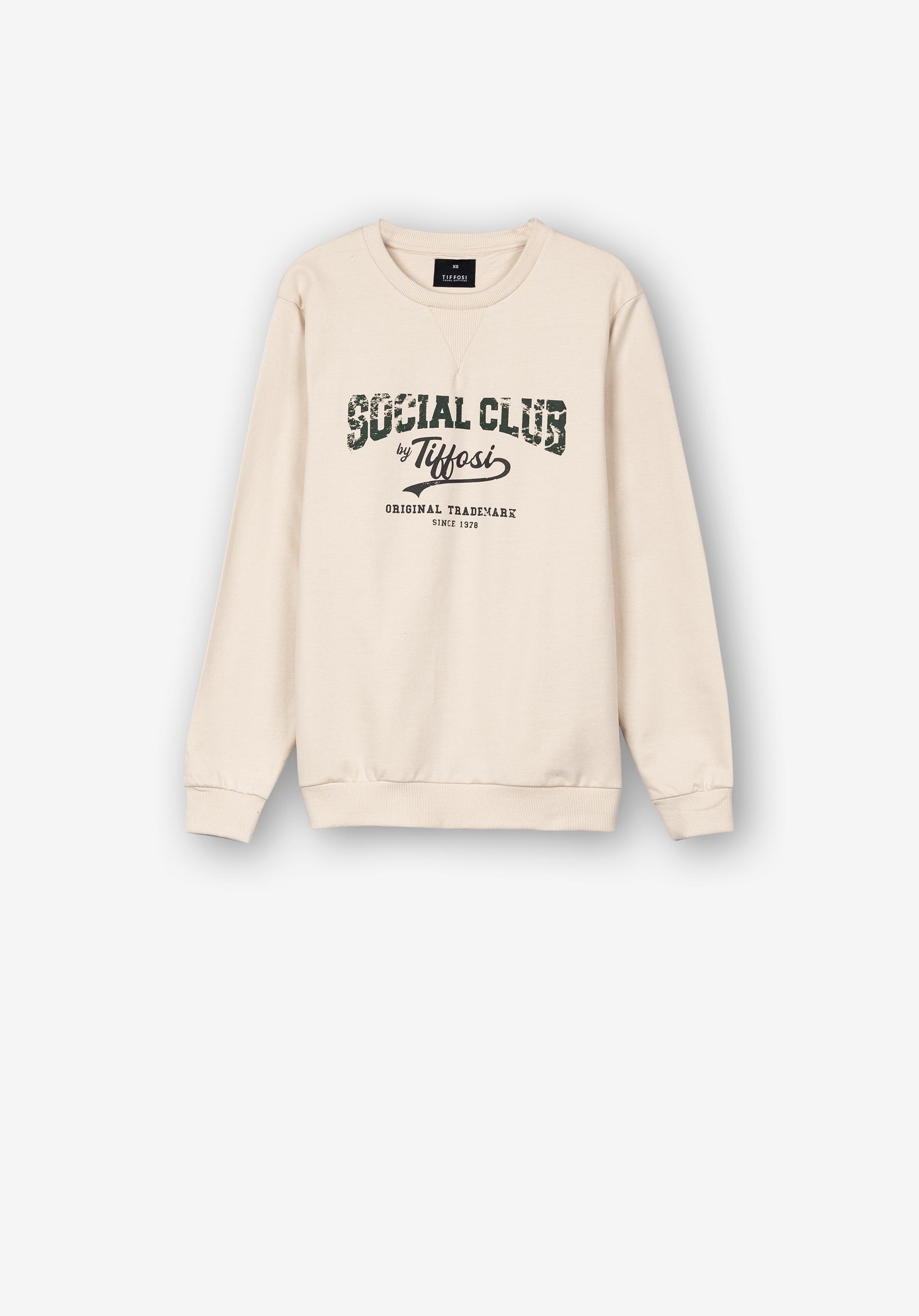 Sweatshirt com Estampado Frontal