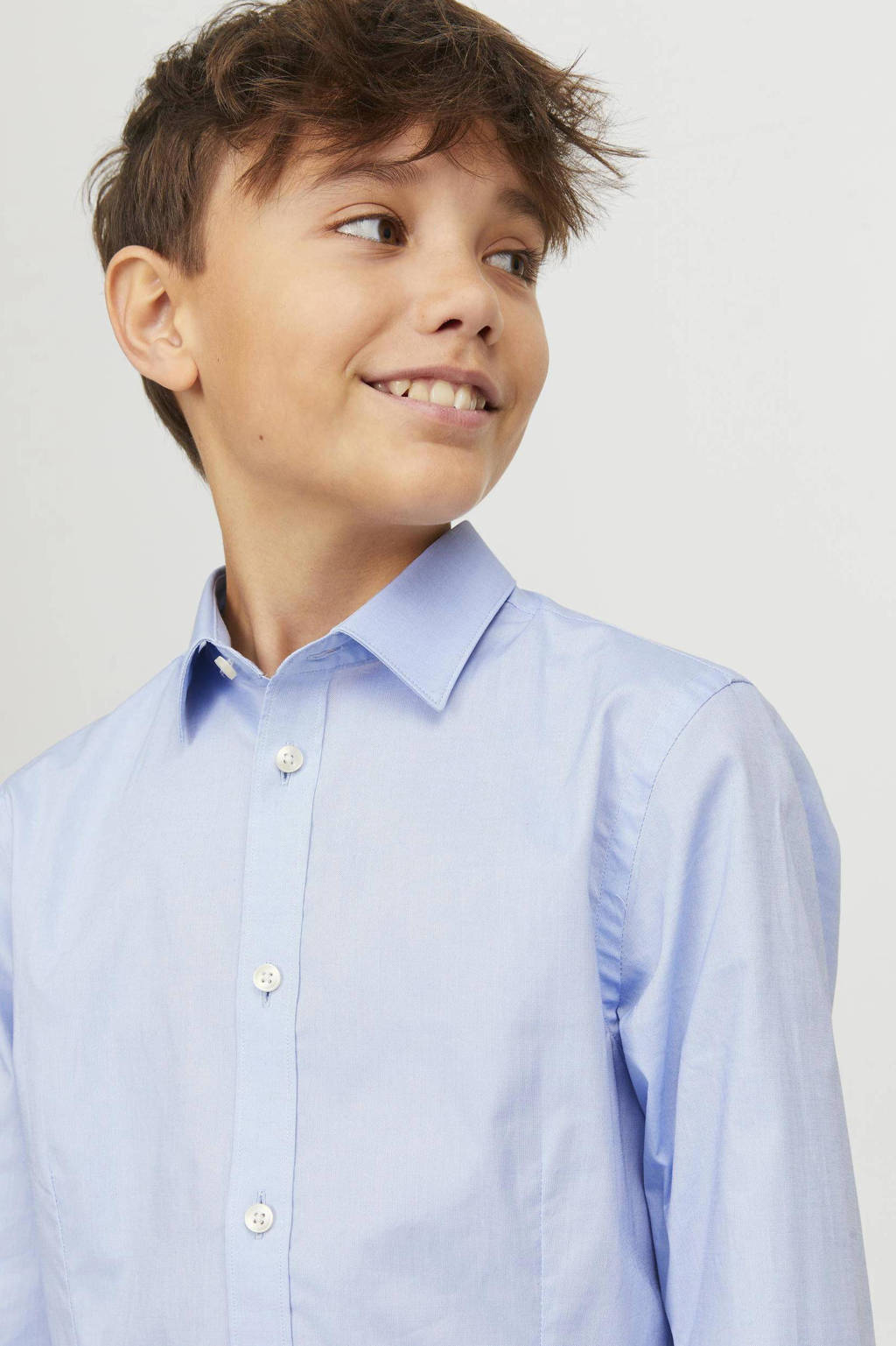 JACK & JONES overhemd JPRPARMA lichtblauw