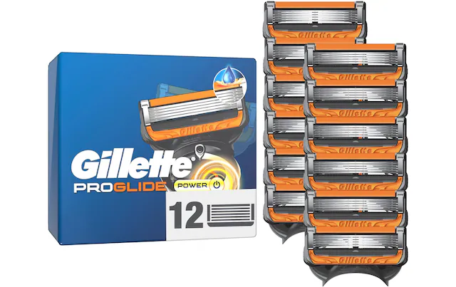Gillette Rasierklingen »Fusion5 Proglide Power 12 Stück«