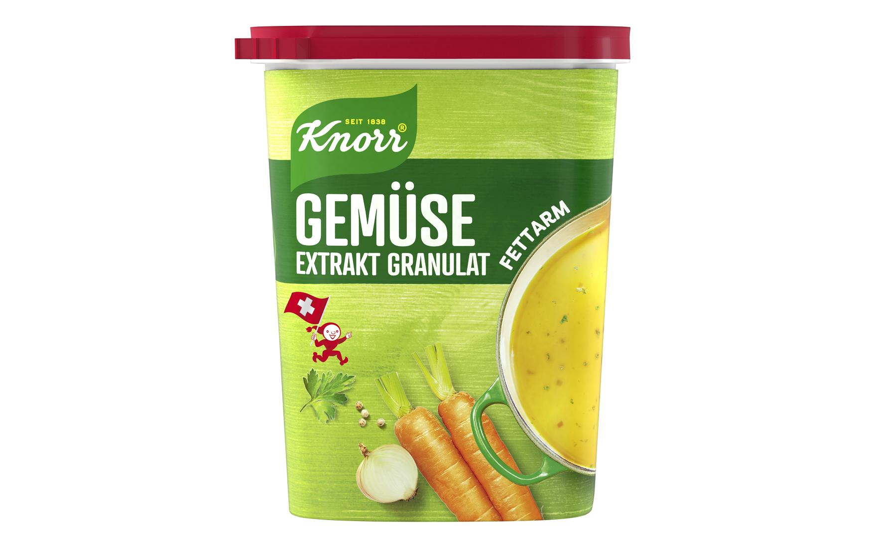 Gemüse Extrakt Bouillon Granulat fettarm 250 gFettarmes Gemüsebouillon-Granulat