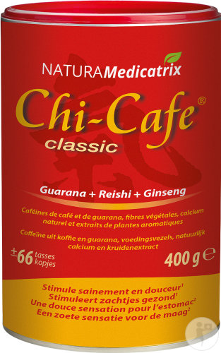 Chi-Café Poudre Boisson Instantanée À Base De Café Extrait De Fibres Calcium Et Plantes 400g