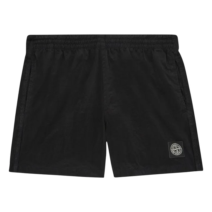 Stone Island Short Logo | Noir