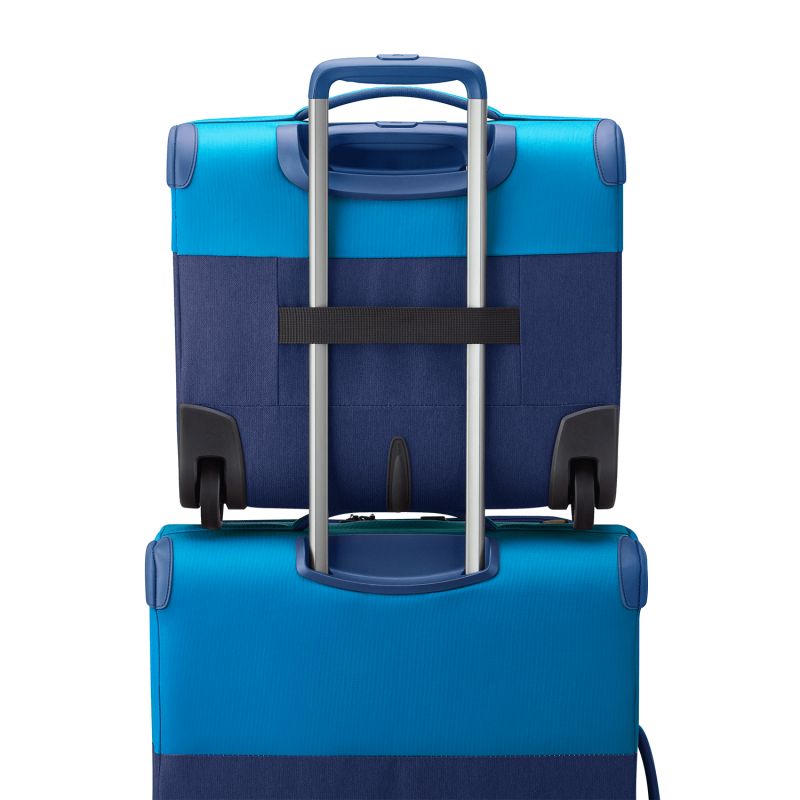 Valise cabine souple Brochant 3 Underseater 39 cm Bleu Outremer