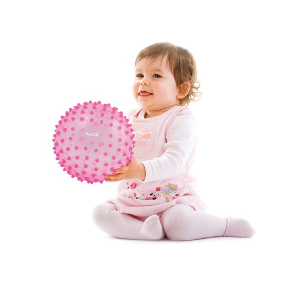 Balle sensorielle rose