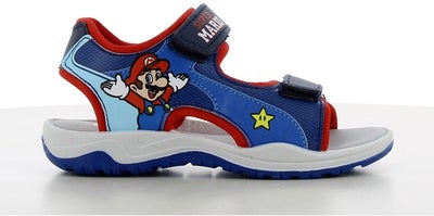 Super Mario Sandaler, Navy/Red