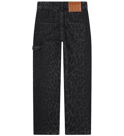 Zadig & Voltaire Jeans - Rinse Wash/Brush m. Leopardprint