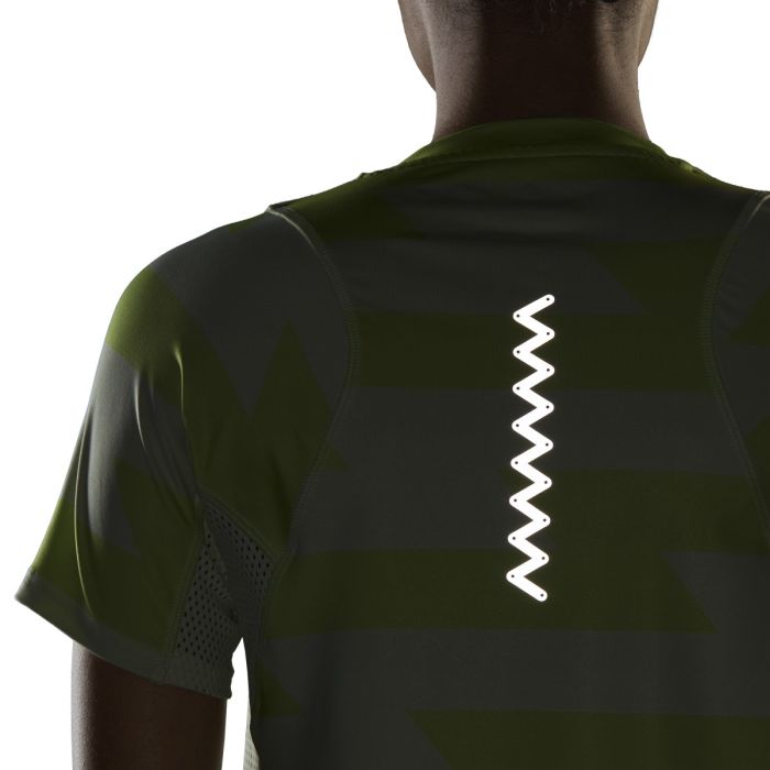 adidas Dame T-shirts Rn Fast Aop T-Shirt Grøn