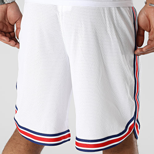 Short Jogging A Bandes 218770 Blanc