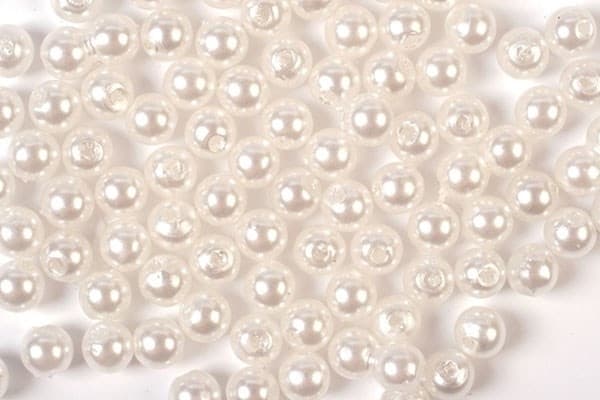 Voksperler 3mm 500g hvid
