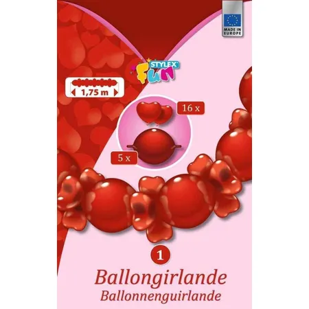 Stylex Luft-Ballongirlande 