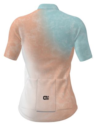 Maillot Manches Courtes Femme Alé Asphalt Pastel