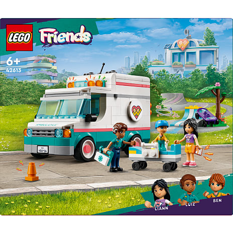 LEGO Friends Heartlake City-hospitalets ambulance 42613