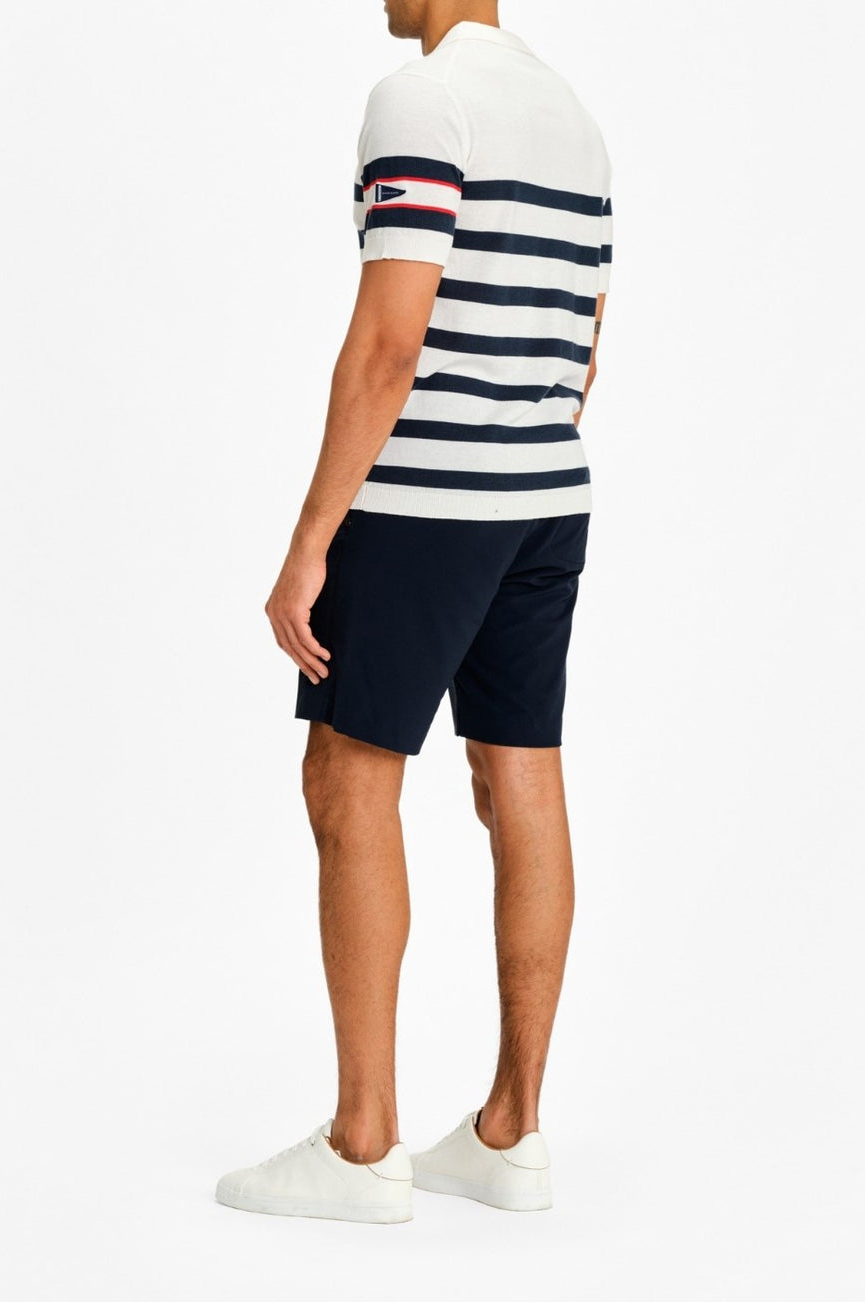 Hjellestad Polo Herre Bright White