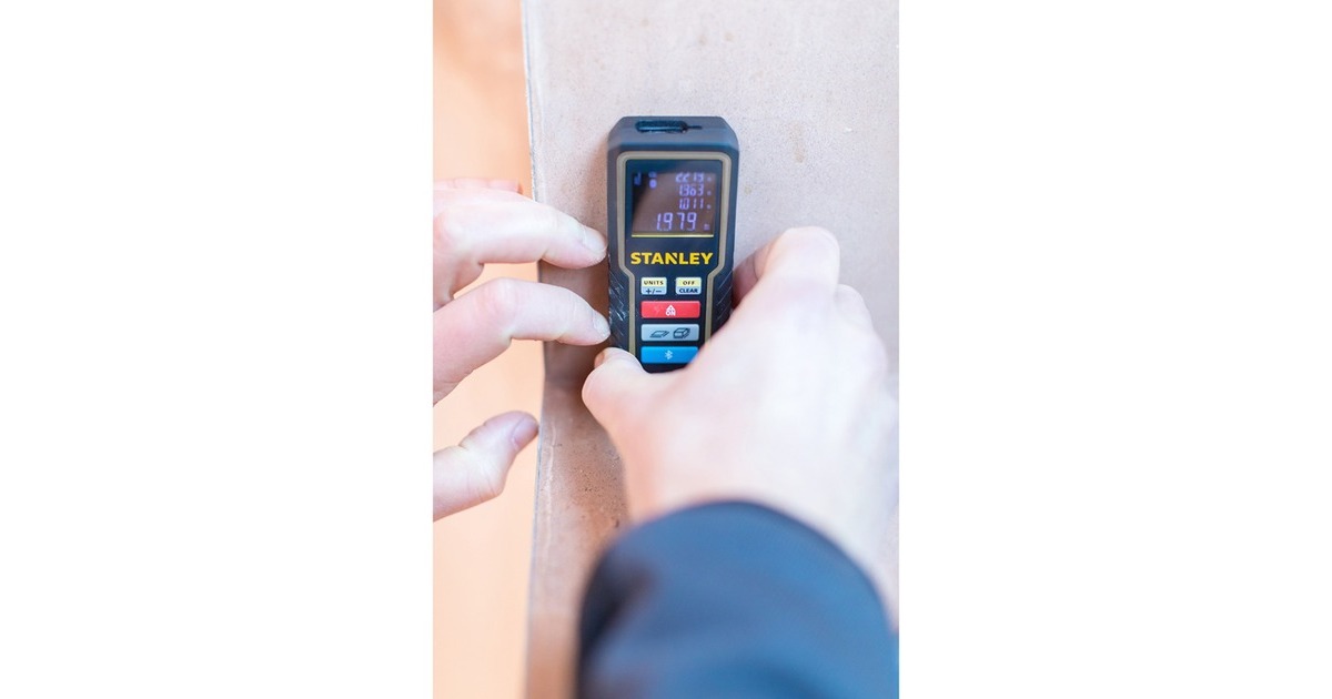 StanleyLaserafstandsmeter TLM99SI  (Grijs/zwart, Bluetooth)
