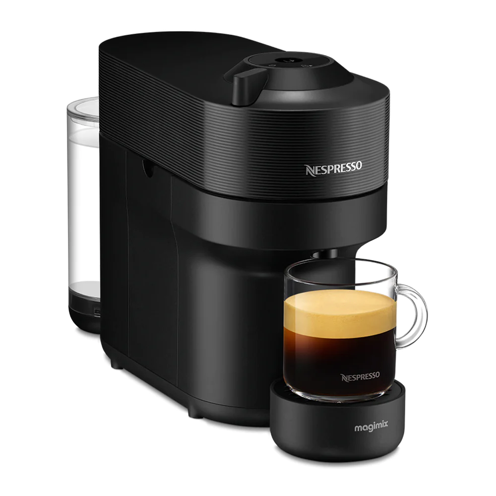 Cafetière à dosette Vertuo POP noire Magimix