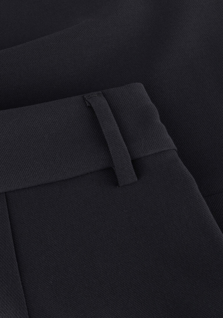 blauwe co'couture minirok vola cropped pleat skirt
