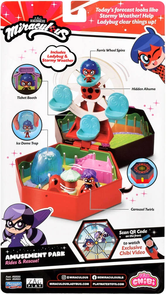MIRACULOUS MINI UNIVERS CHIBI - PARC D'ATTRACTION
