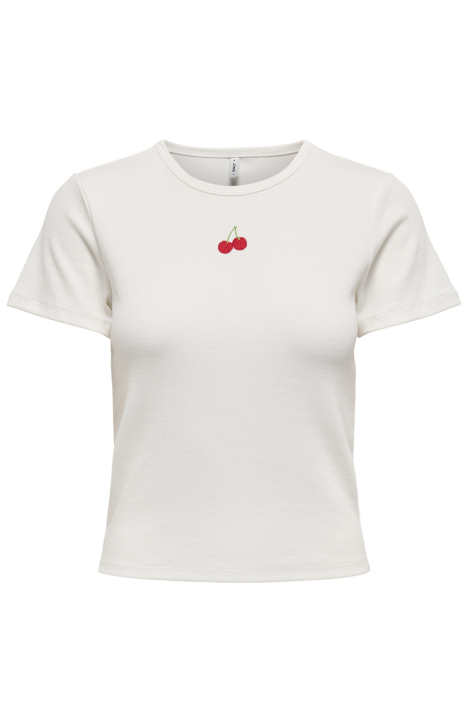 Only witte dames t-shirt