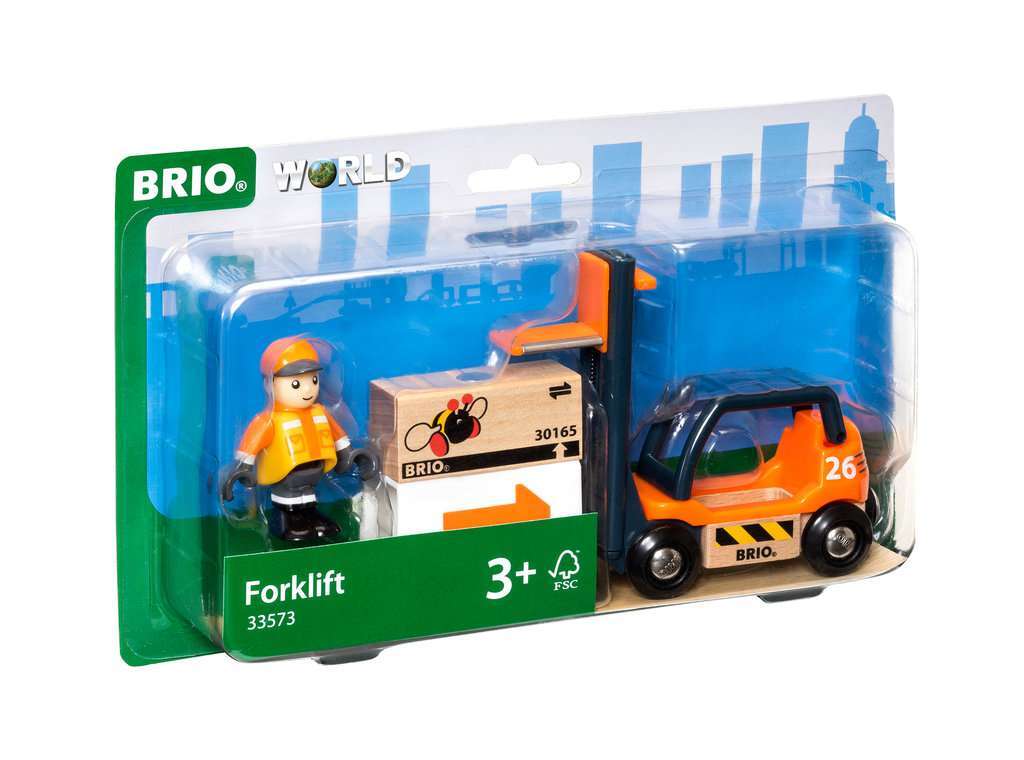 BRIO Spiel Gabelstapler