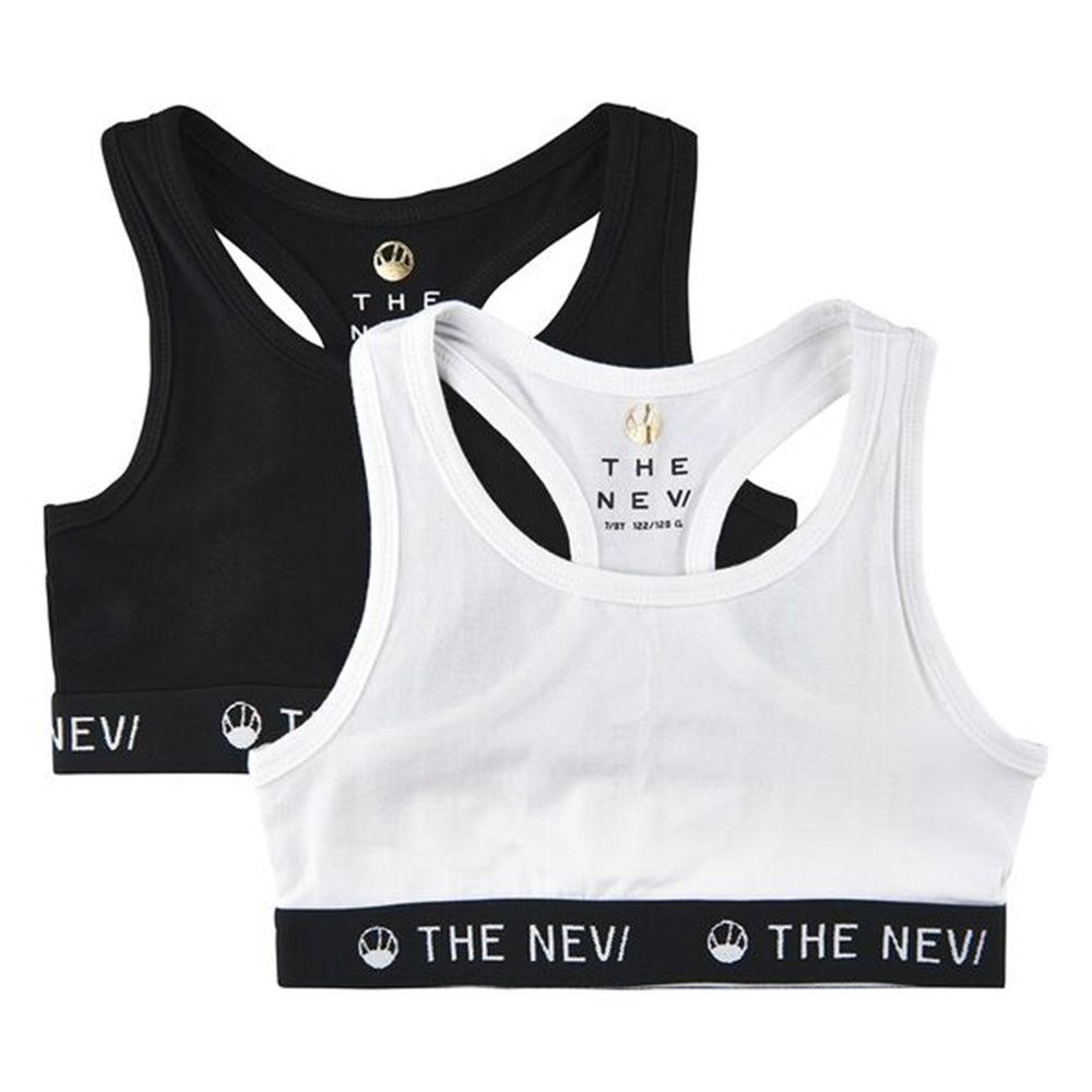 Køb The New Organic Top Noos 2-pack Black/White