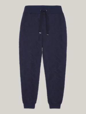 Calças de moletom TH Monogram Jacquard
