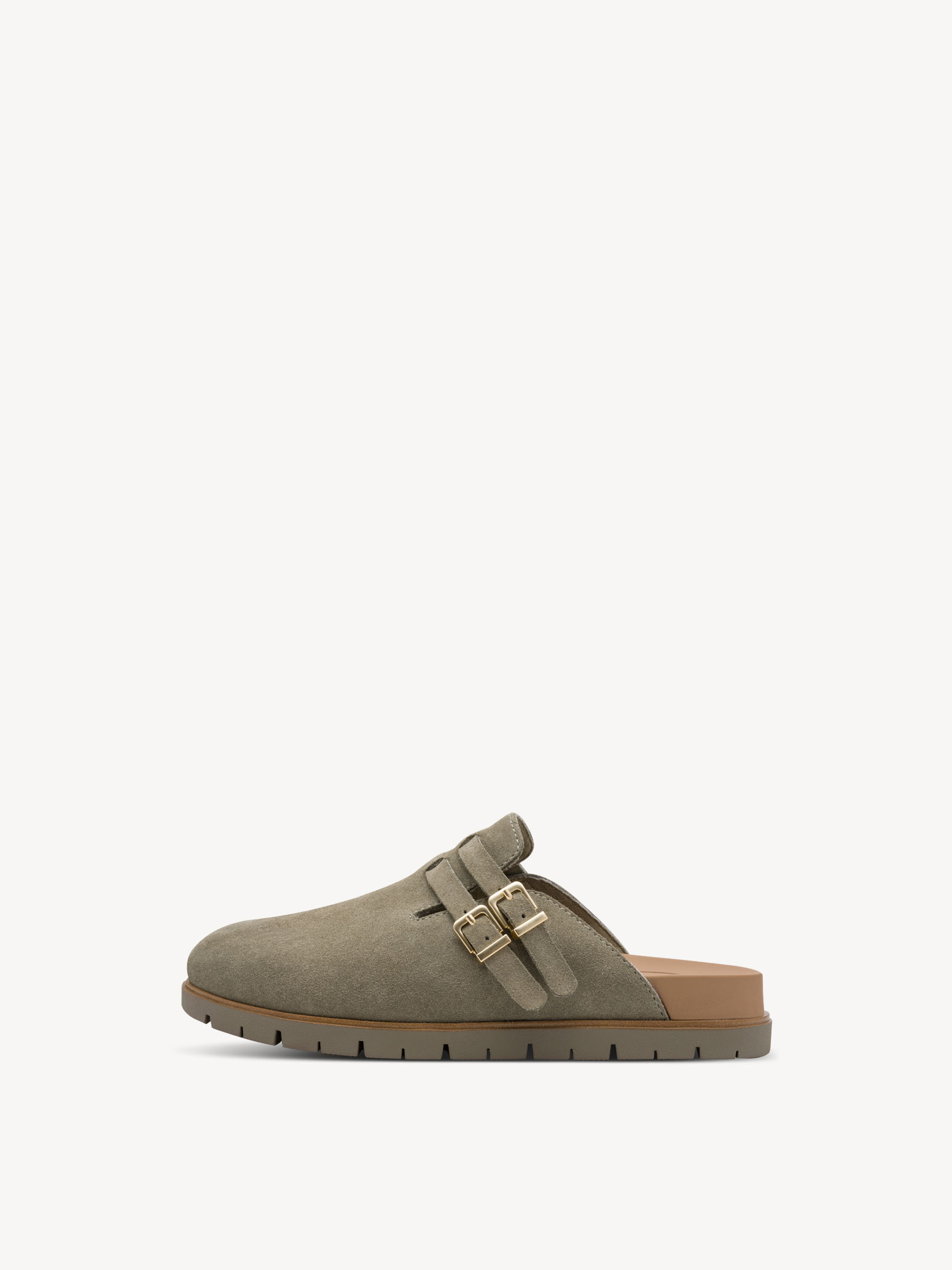 Leren Slipper - groen
