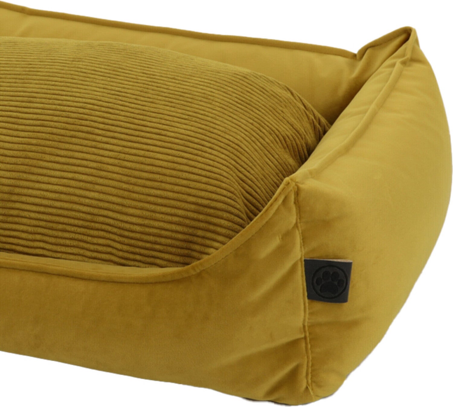 Overseas Petlife hondenmand Cocoon geel 60 x 40 x 18 cm