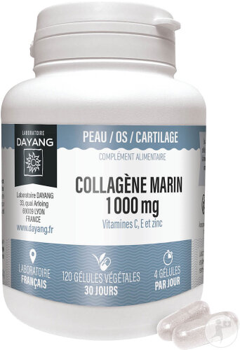 Dayang Collagène Marin 1000mg Naticol 120 Gélules