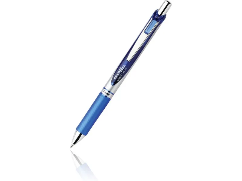 Rollerpen Pentel EnerGel blå 0,7 mm BL77-C - (12 stk.)