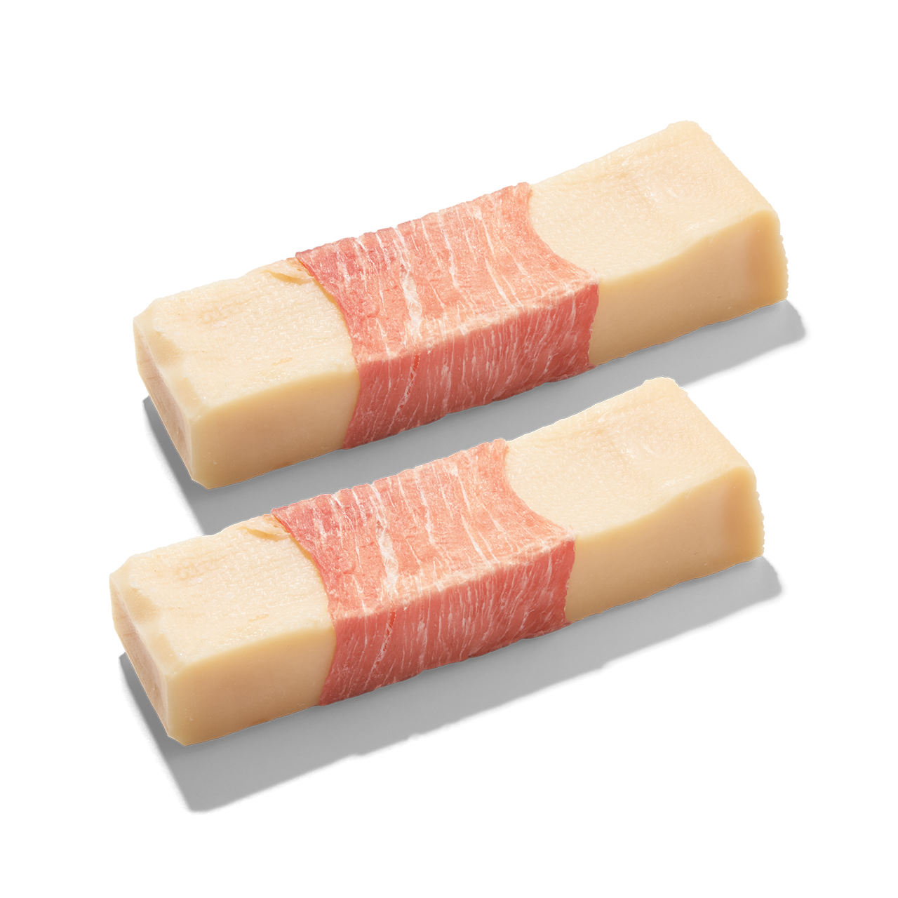 Kaukäse mit Bacon