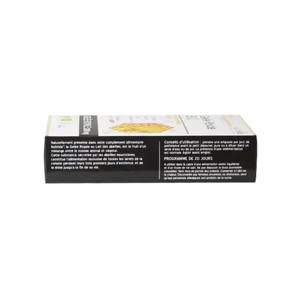 Nutrivie Geleia Real Orgânica 2000mg 20 ampolas