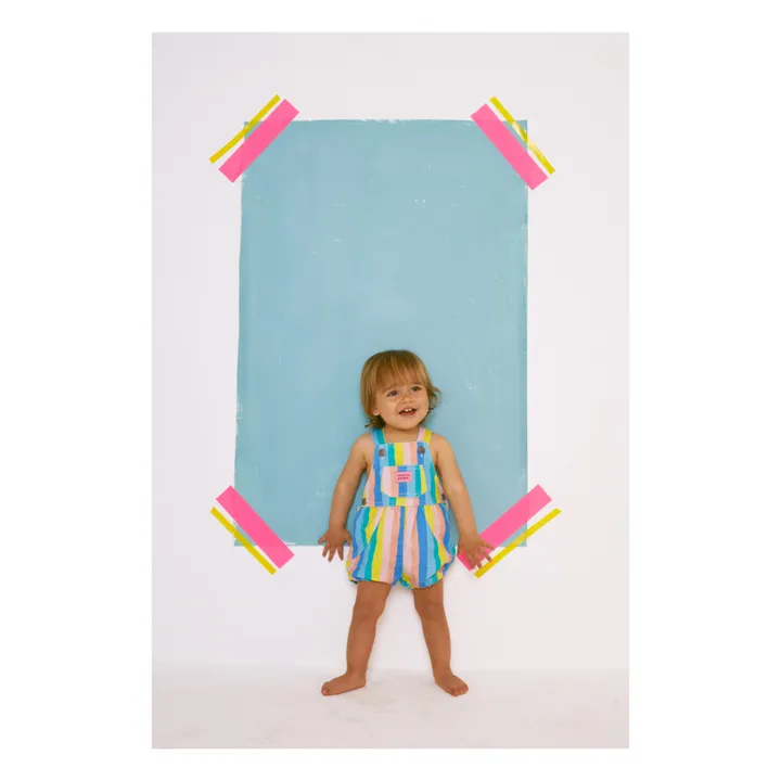 Favorite People Salopette Short Farofa | Bleu marine