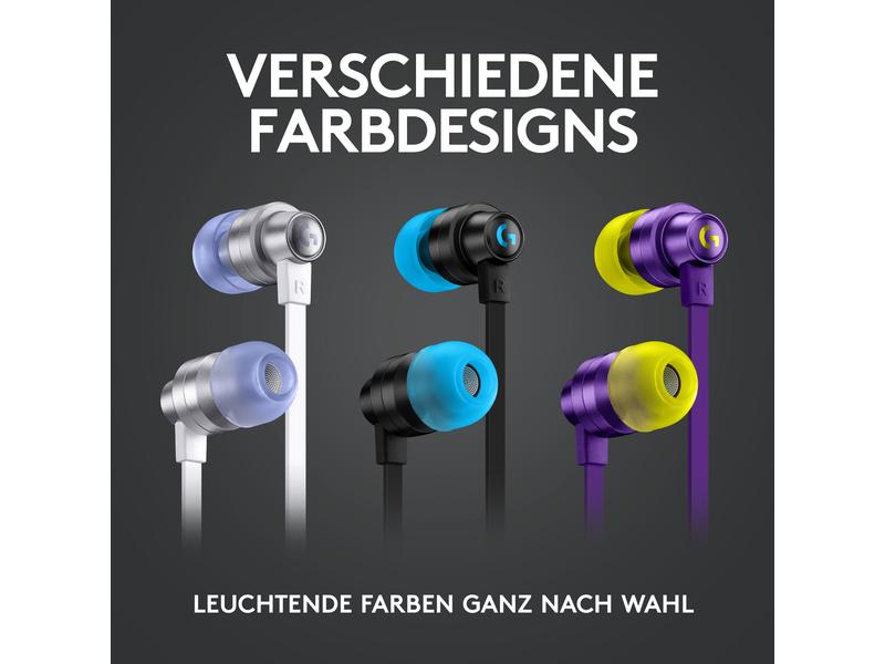 Logitech Headset G333 Gaming Schwarz Gaming-Ohrhörer für klare Kommunikation auf PC, Konsolen und Mobilgeräten