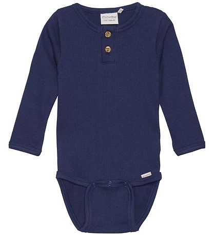 Minymo Body Navy/l/ä - Rib - Dark