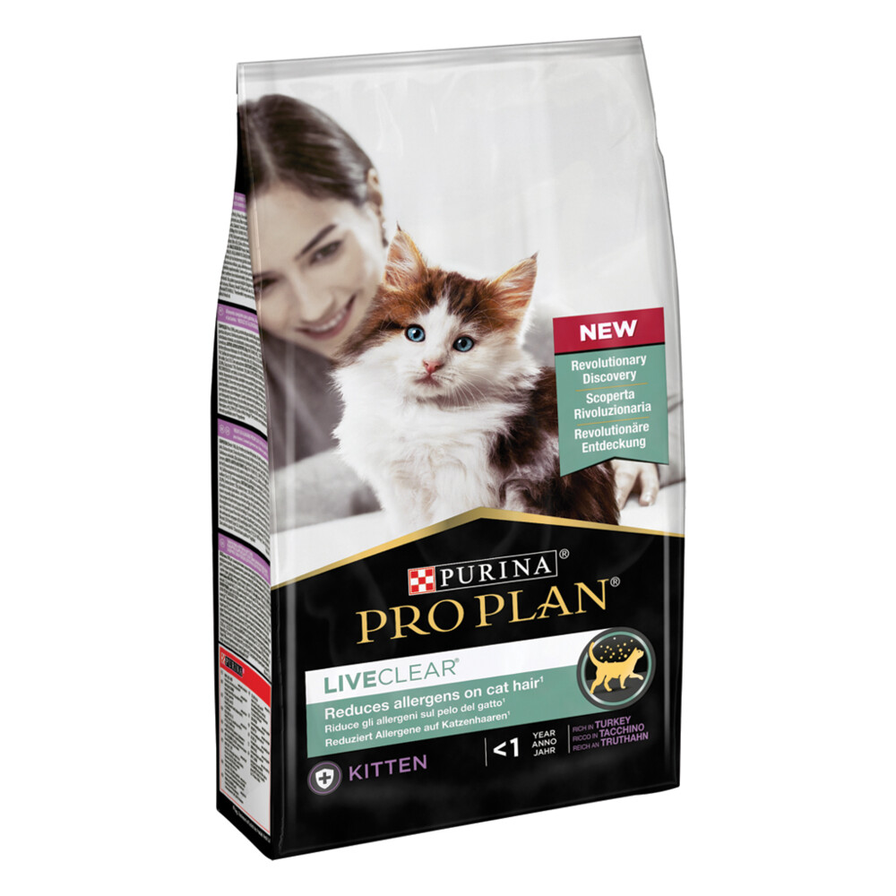 Pro Plan LiveClear Sterilised Kitten Kalkoen1,4 kg