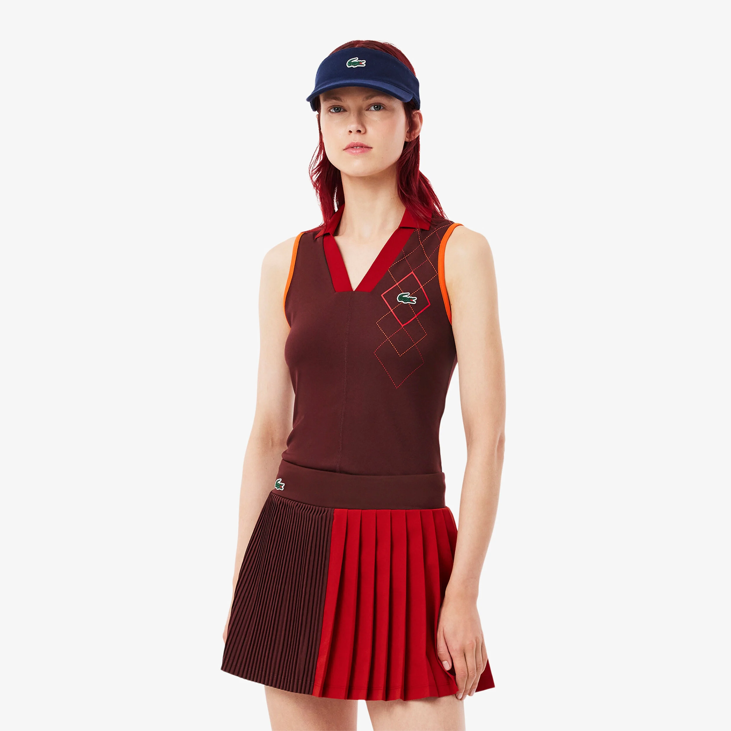 Lacoste Polo Femmes - Marron