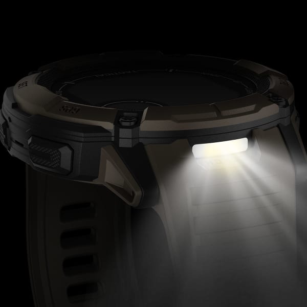 Montre cardio GPS GARMIN INSTINCT 2X COYOTE