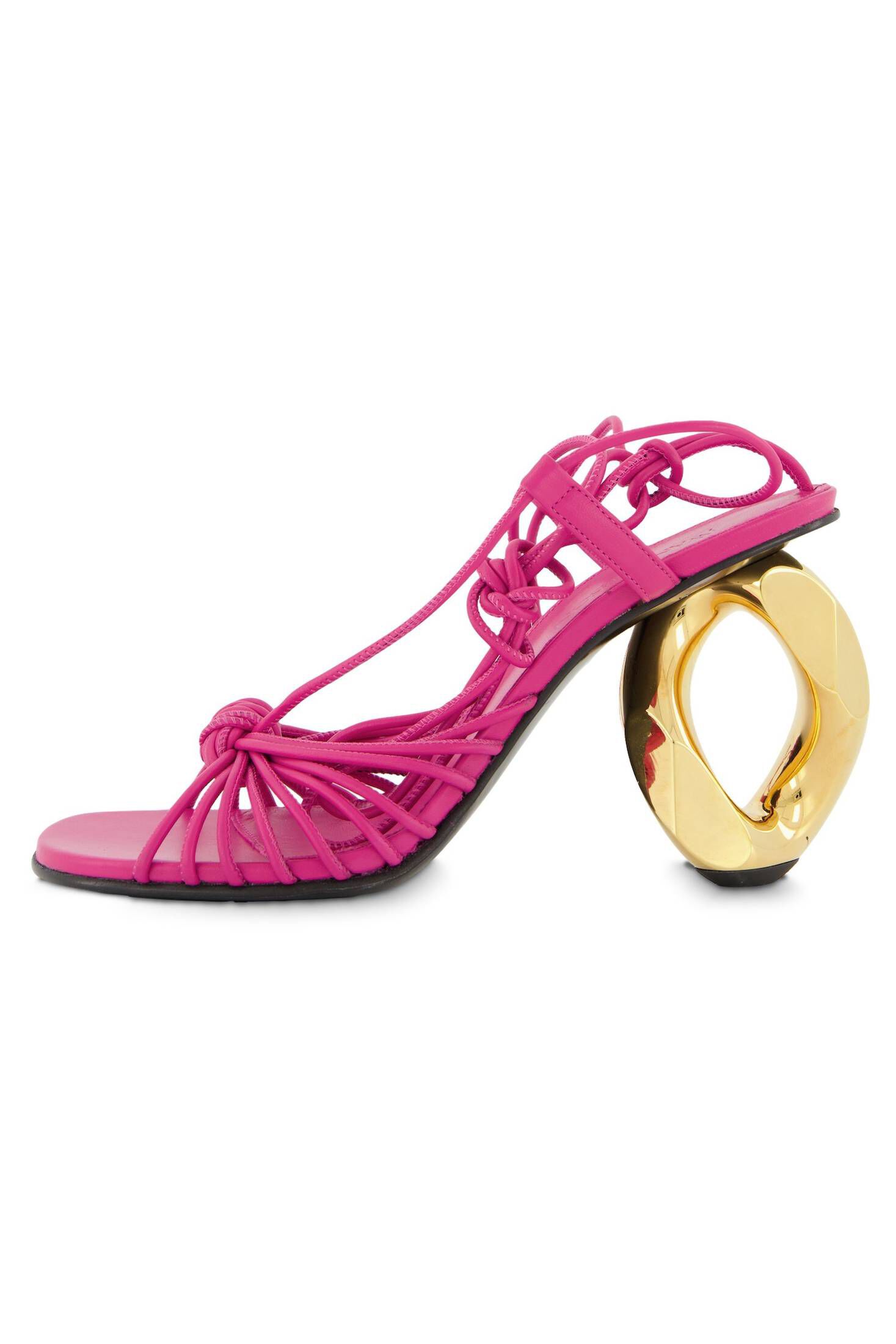 JW Anderson| Damen Sandaletten CHAIN LINK HEEL SANDAL